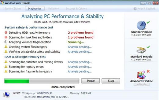 Windows Vista Repair